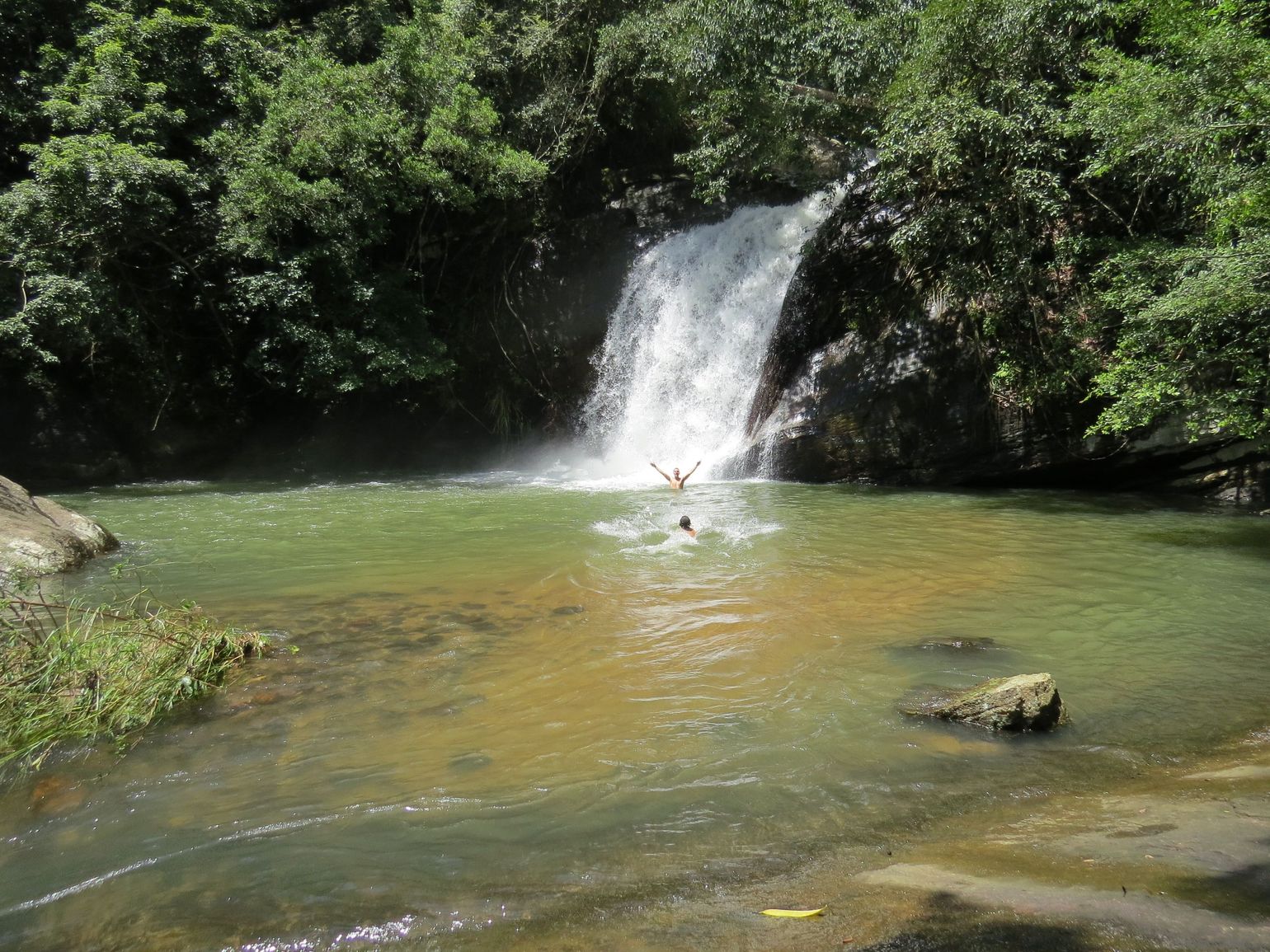 Waterval Sri Lanka eco lodge jungle kandy 