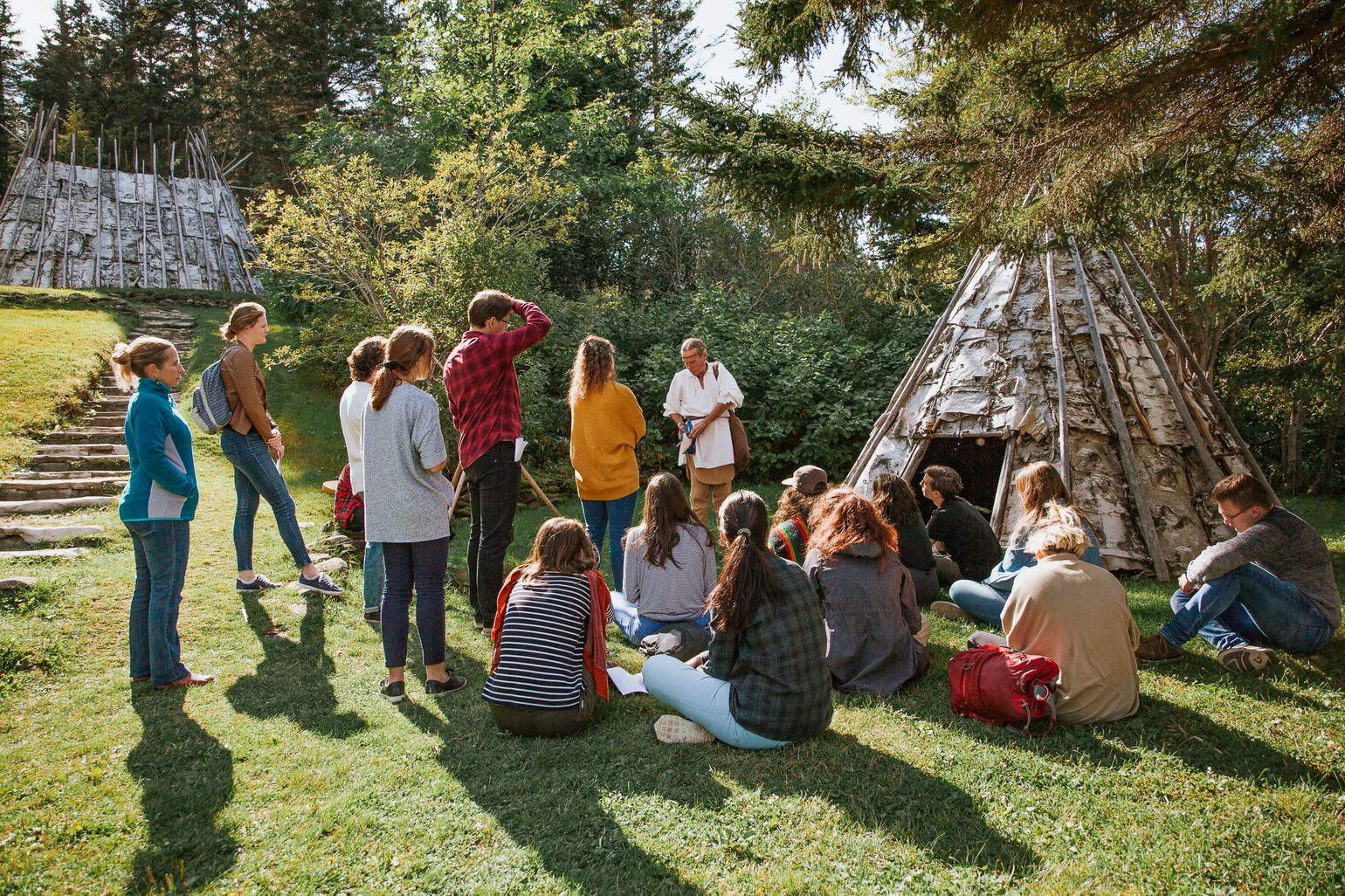 Micmac Gespec Interpretation Site © Tourisme Autochtone de Québec / S. Audet