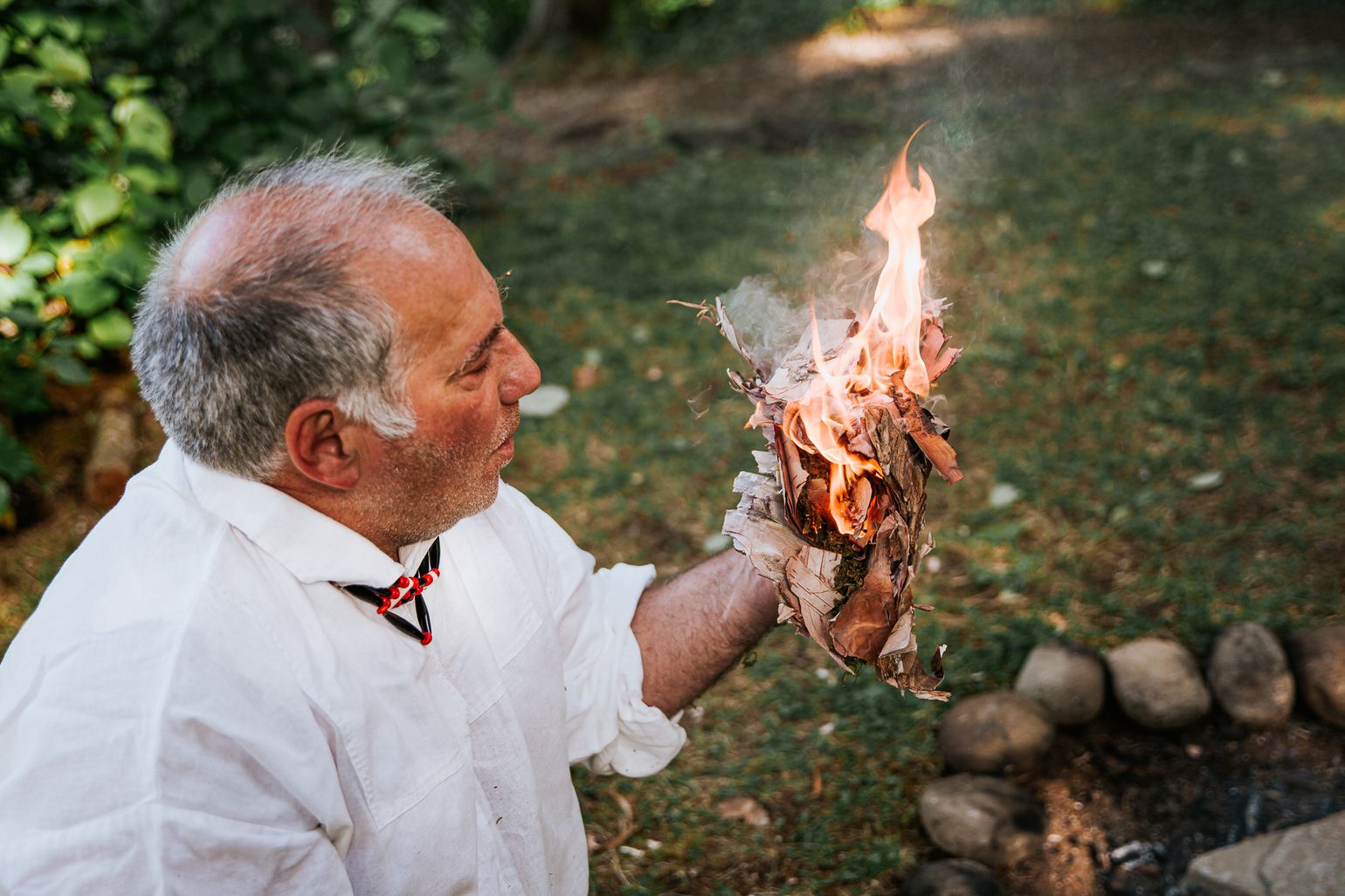 Micmac Gespec Interpretation Site © Tourisme Autochtone de Québec / S. Audet