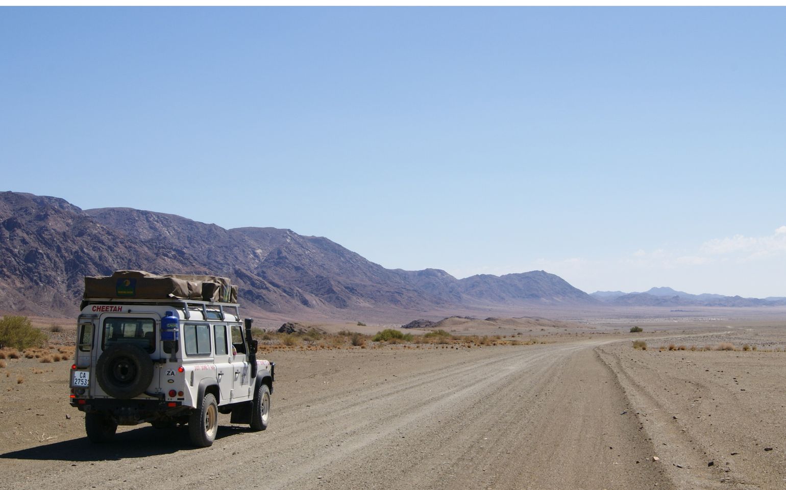 Huurwagen in Namibië