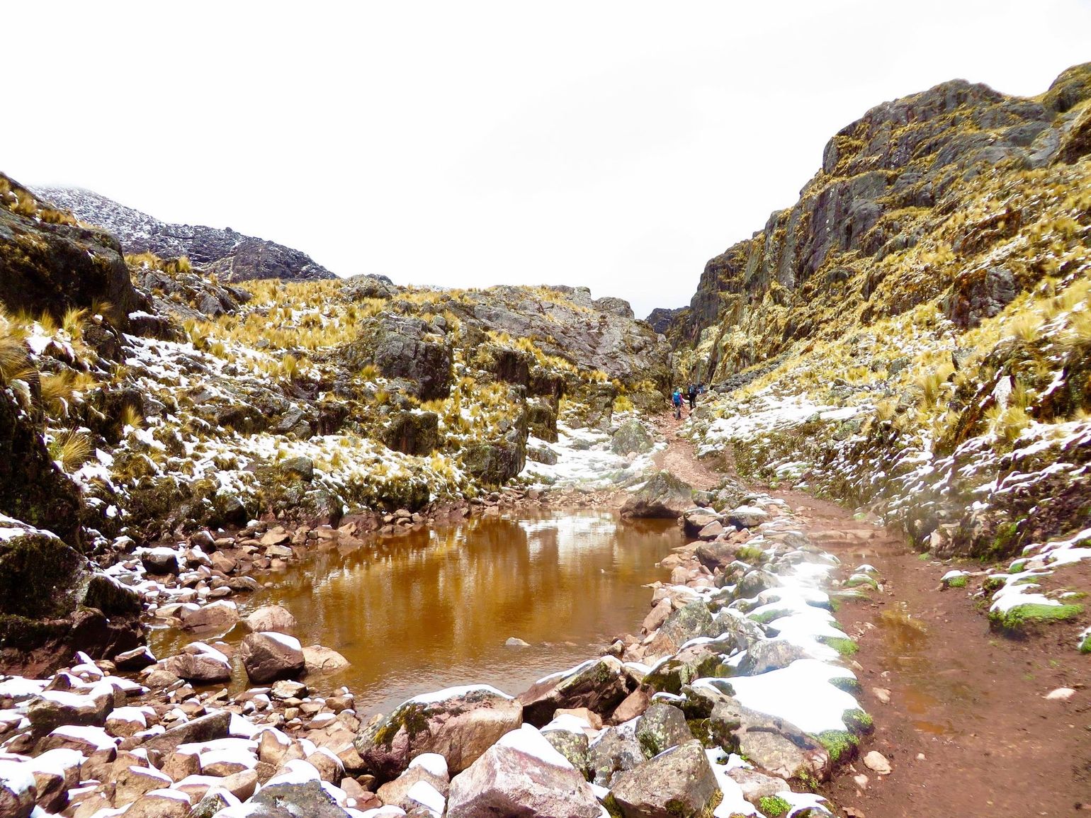 Uitzicht Peru trekking