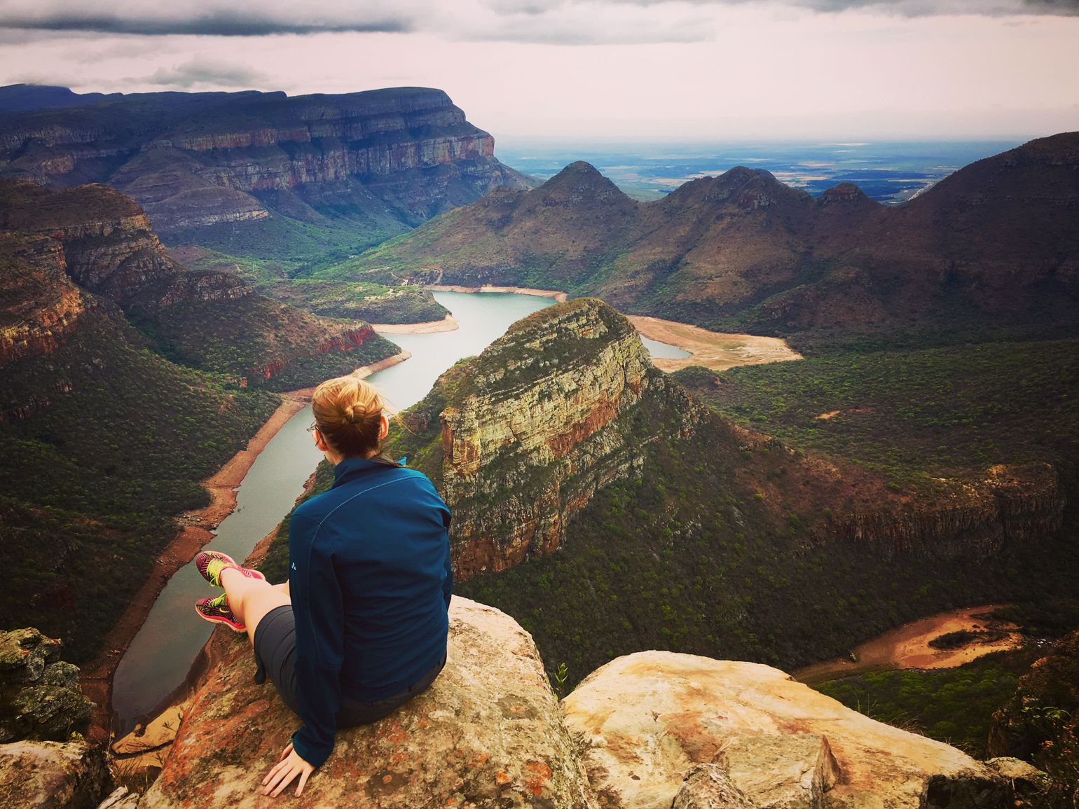 Blik op de Blyde River Canyon, Zuid-Afrika