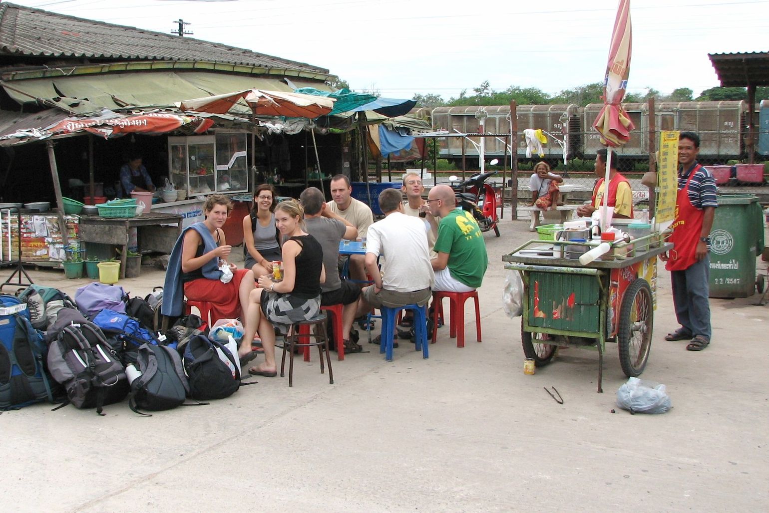 Eten ik lokale restaurants met Joker