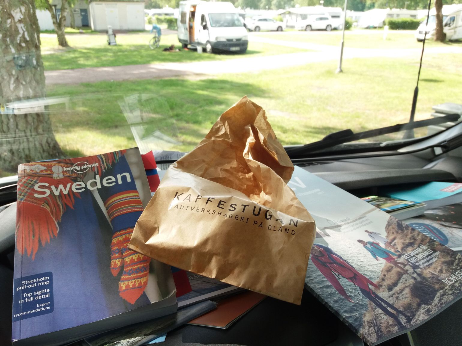 met de camper door Zweden