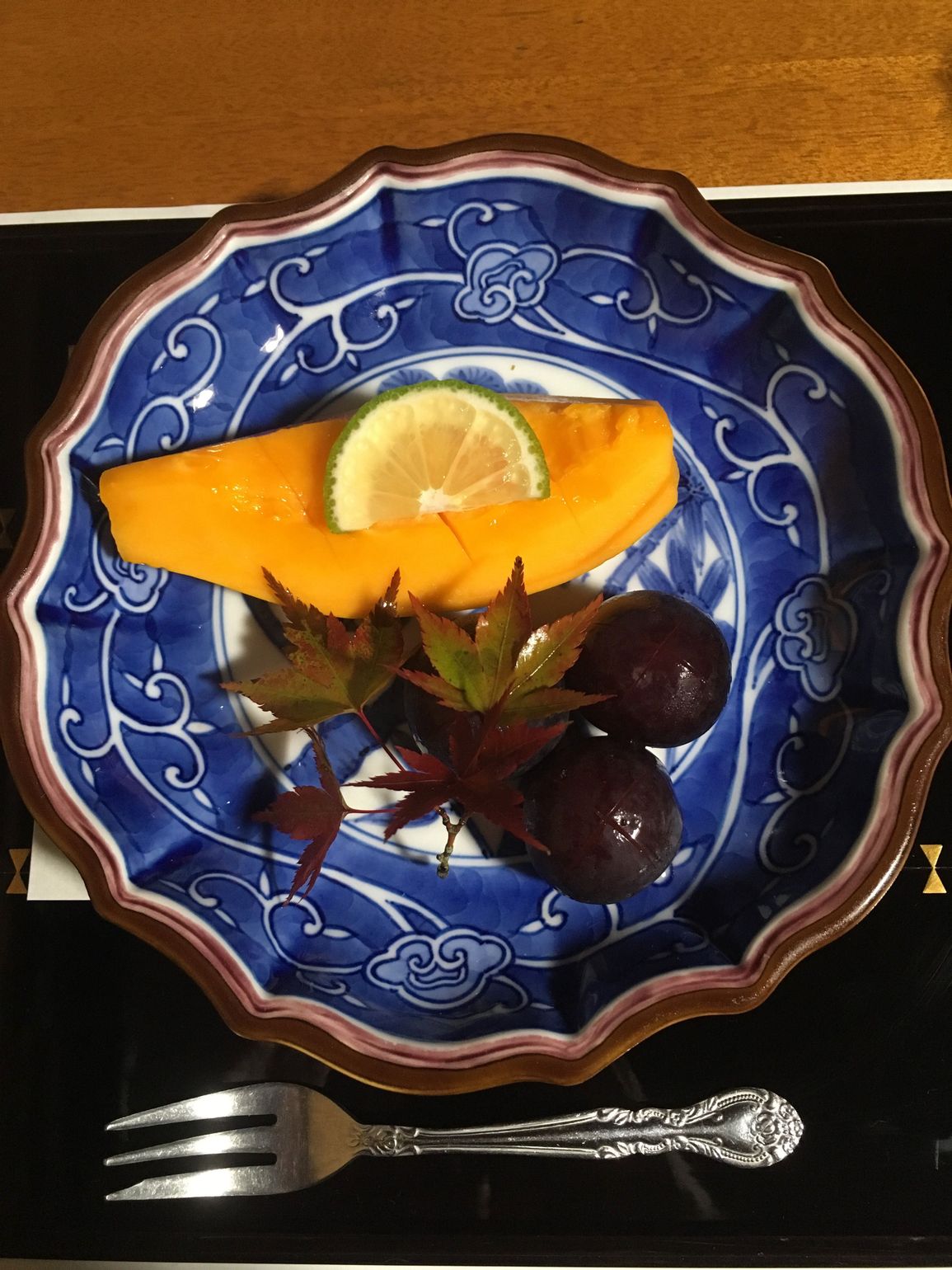 14.	Mizumono - seizoensfruit