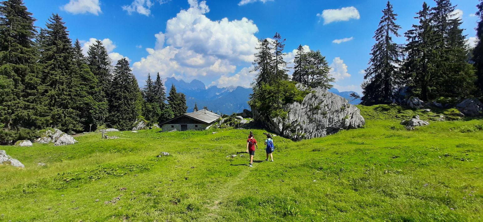 door de bergen in Oostenrijk