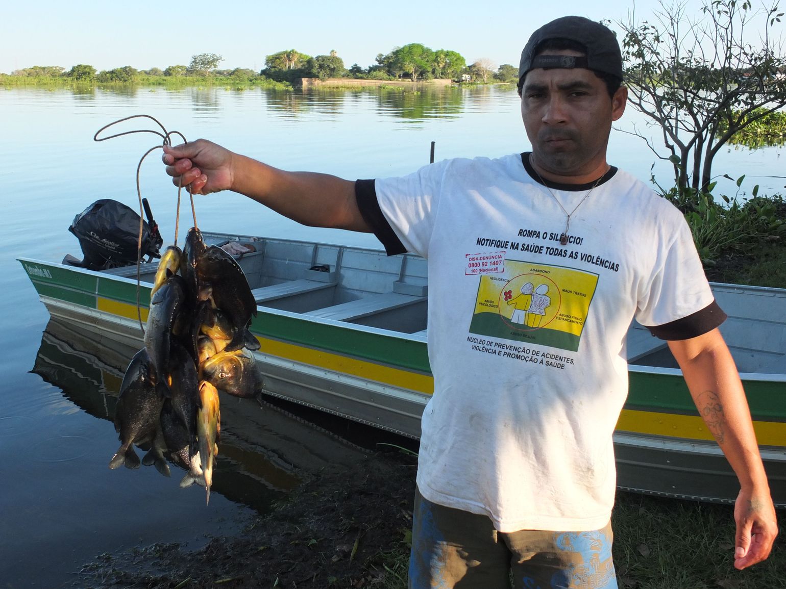 Piranha&#039;s vissen in de Pantanal