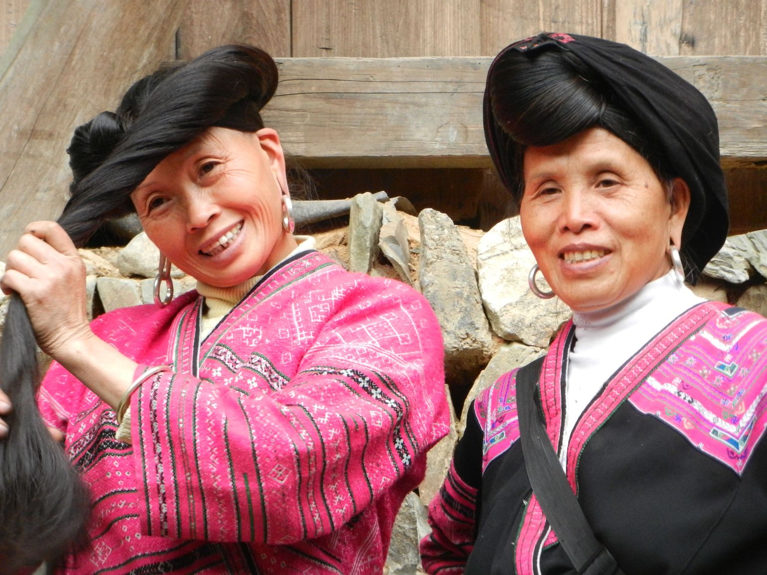 Vrouwen van de Yao minderheid in China