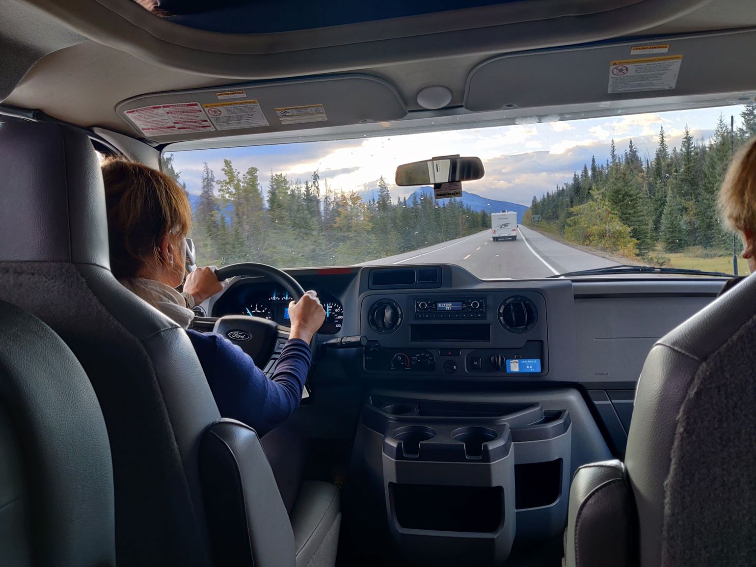 Rijden met een camper