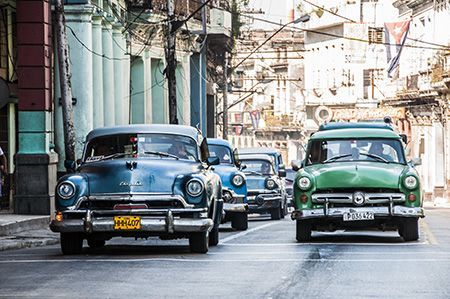 Cuba koloniale architectuur en oldtimers