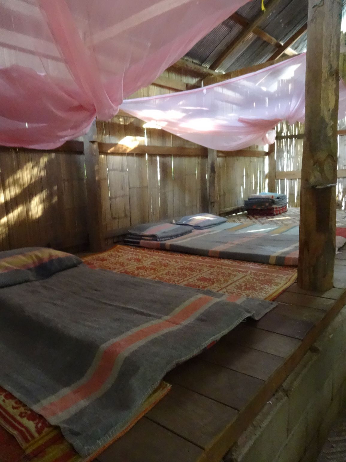 Slapen in een bamboehut in Thailand