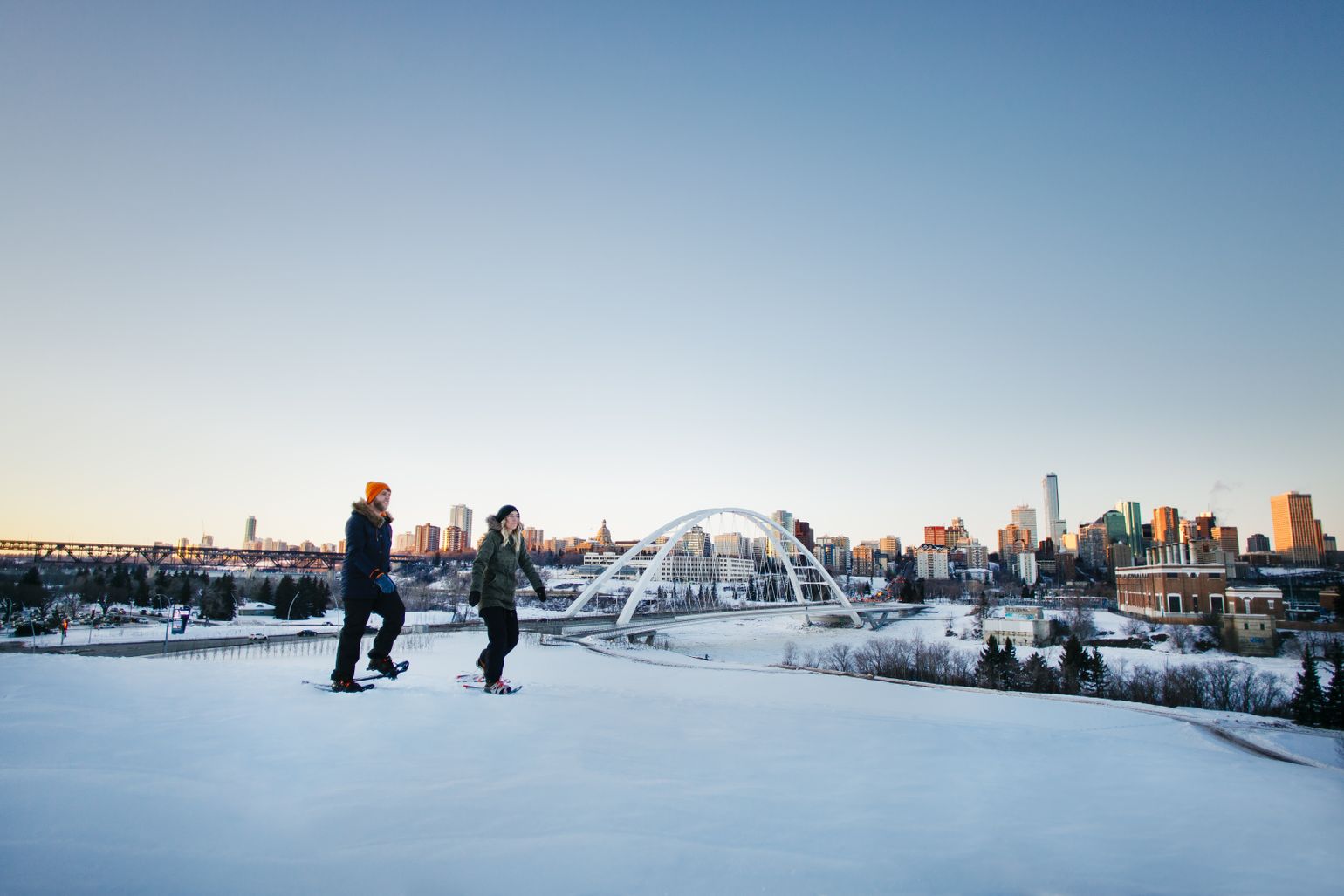 River Valley Snowshoeing