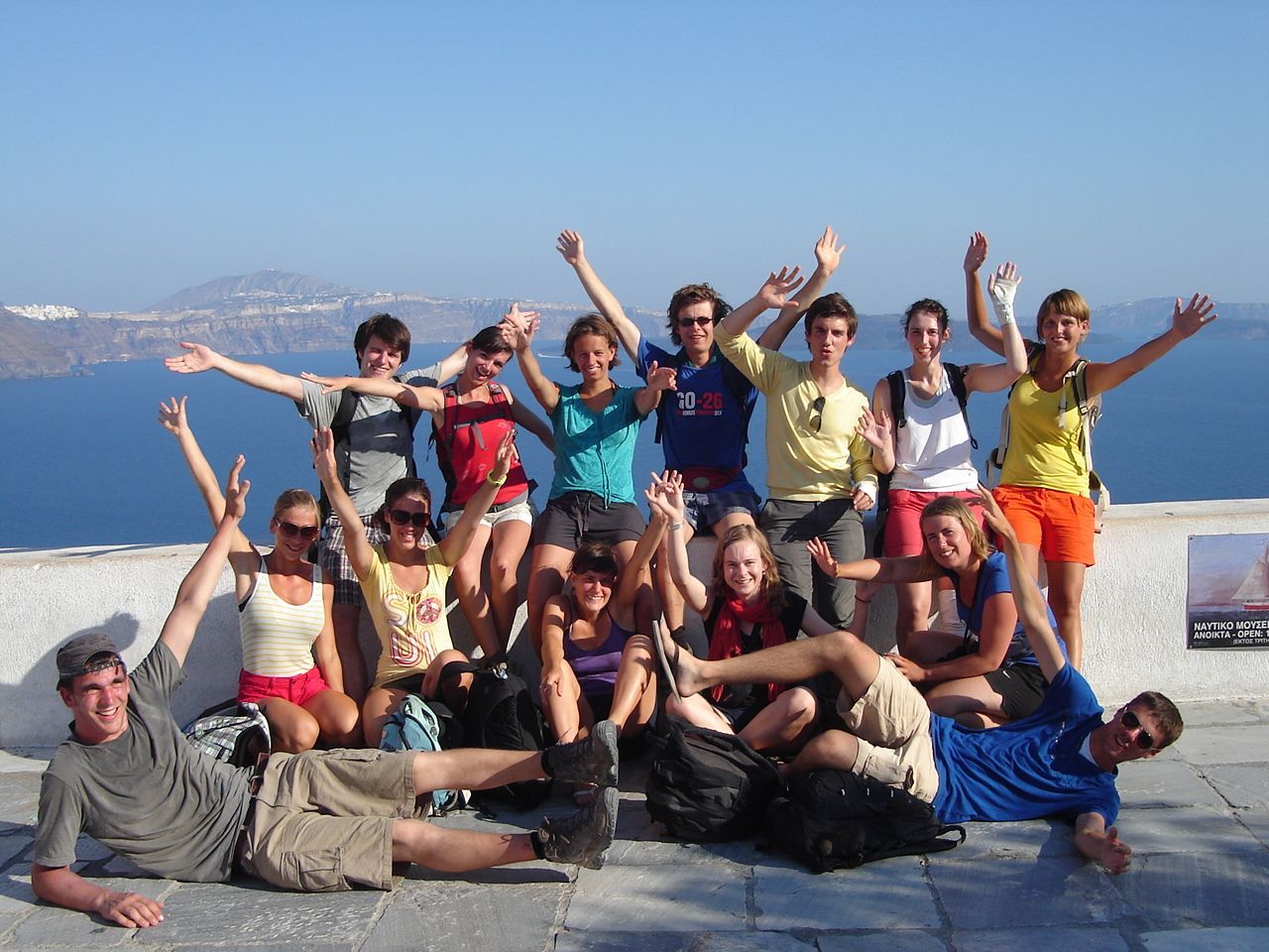 Griekse Cycladen jongerenreis
