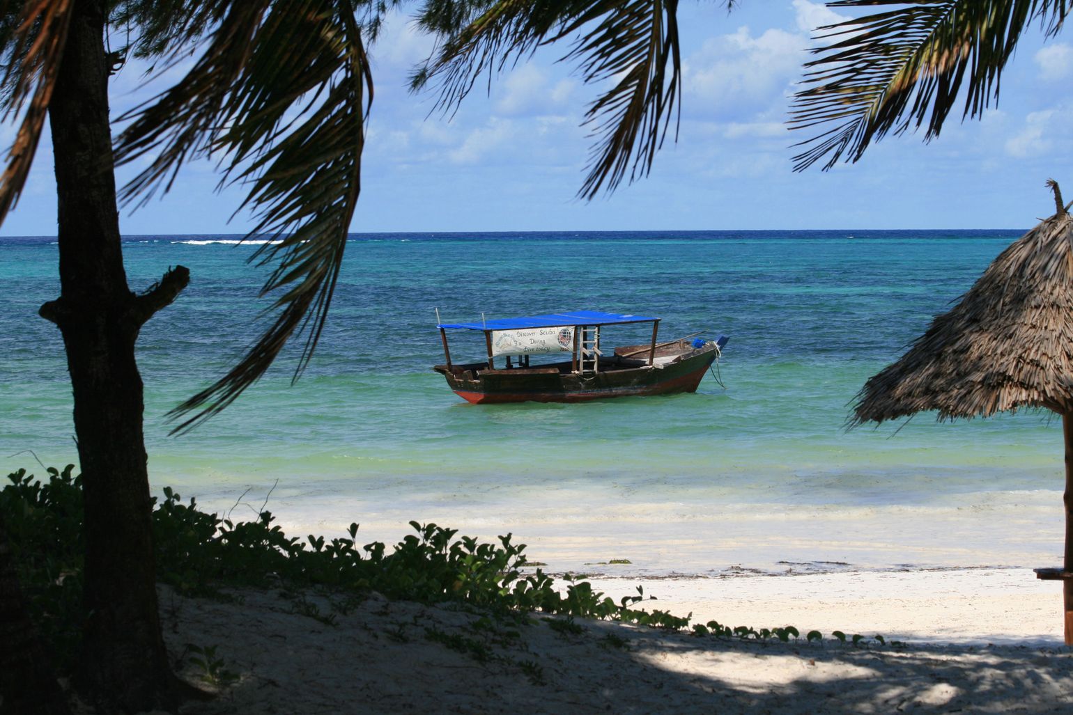 Boot op Zanzibar, reis met Joker