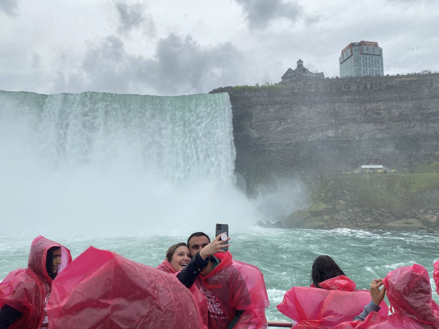Niagara Falls vanop de Hornblower
