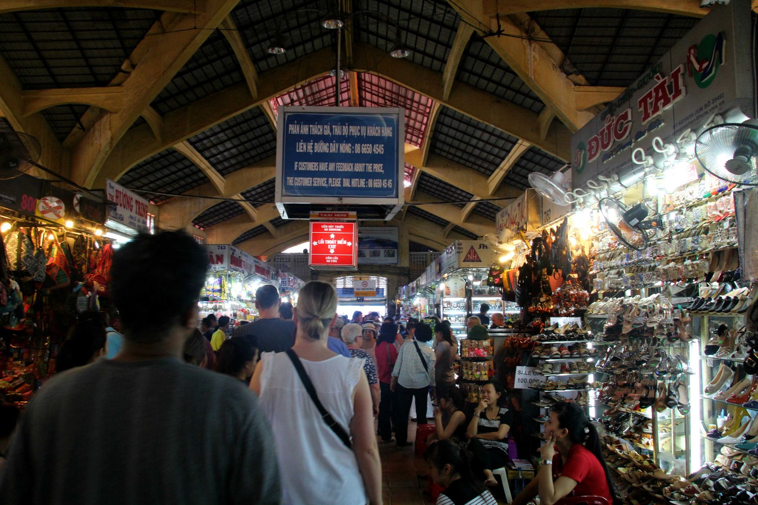 Ben Tranh markt in Ho Chi mInh
