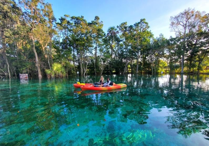 Kajak in Crystal River
