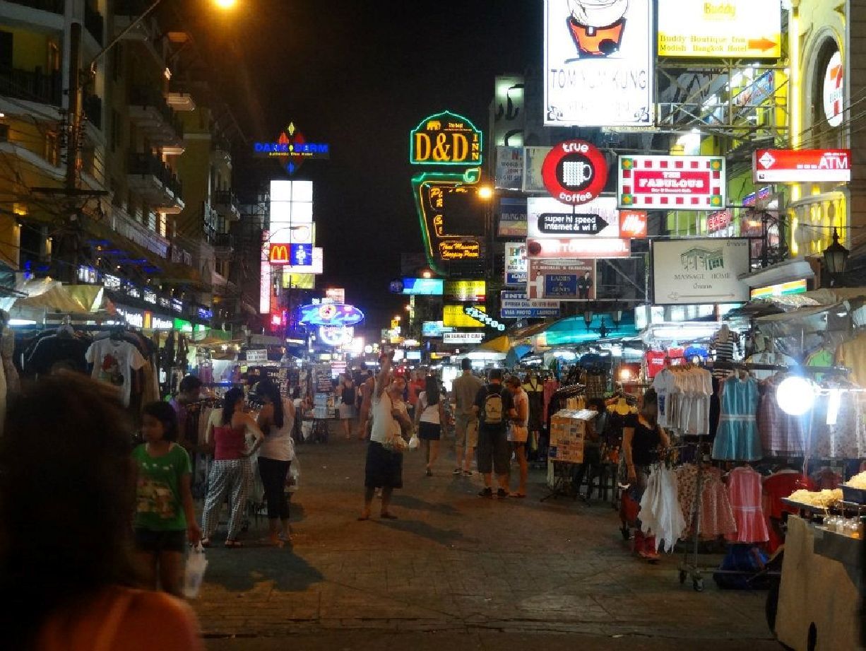 Khao San Road en Soi Ram Buttri: backpackersstraten in Bangkok