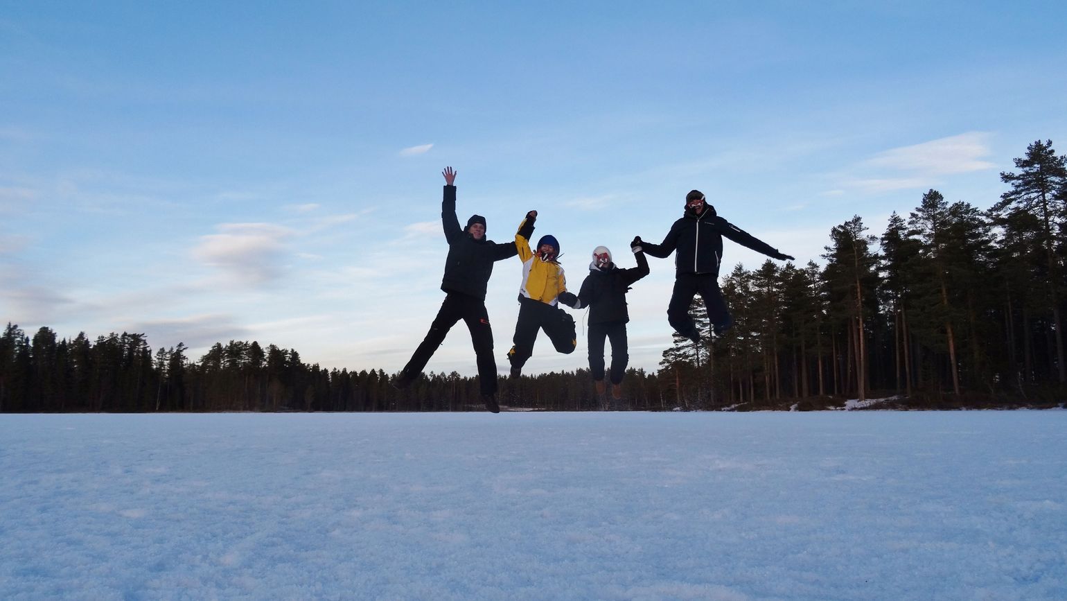 Warm blijven in de sneeuw