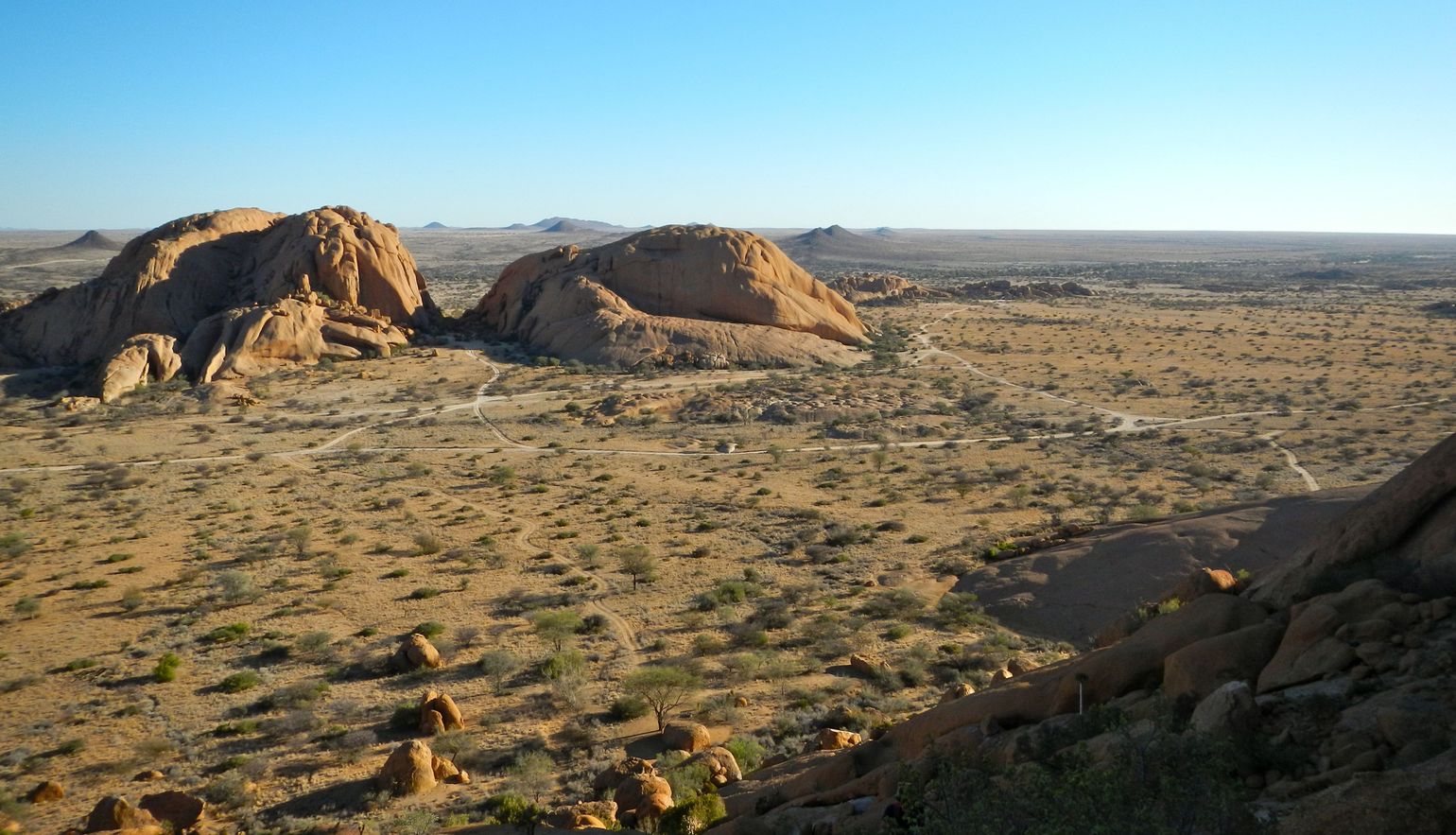 Rotsformaties van Spitzkoppe