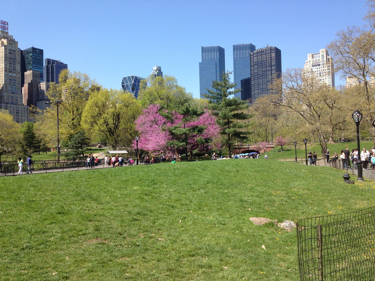 Even ontspannen in Central Park