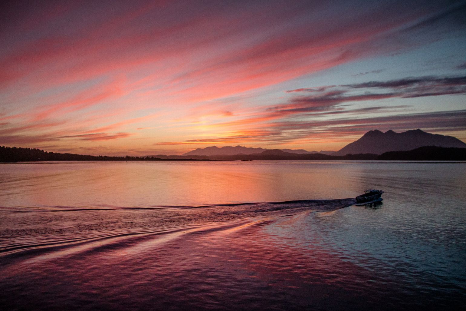 Canada bergen Noord-Amerika reis zonsondergang zonsopgang lake