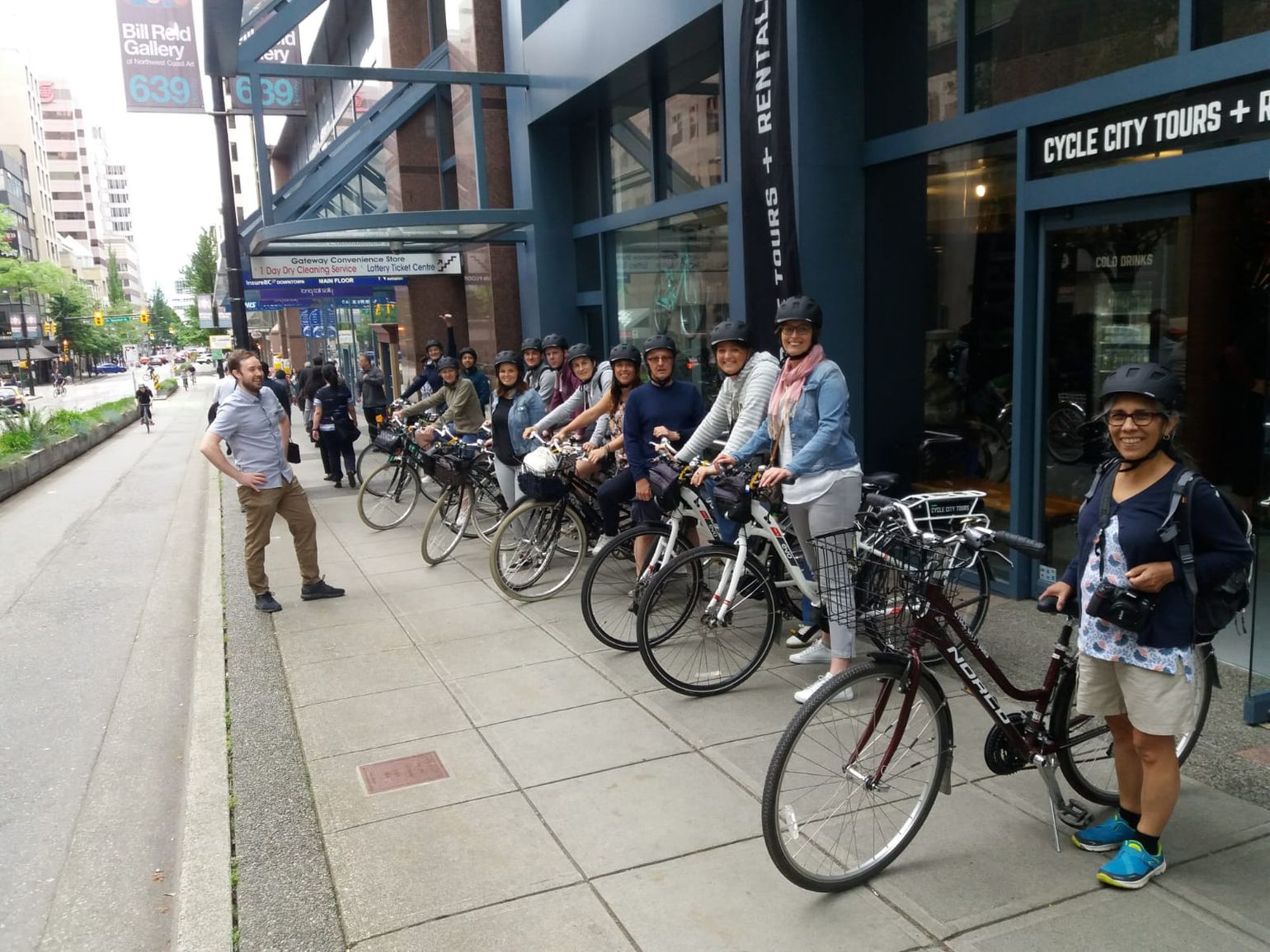 Fietsen ophalen in Vancouver