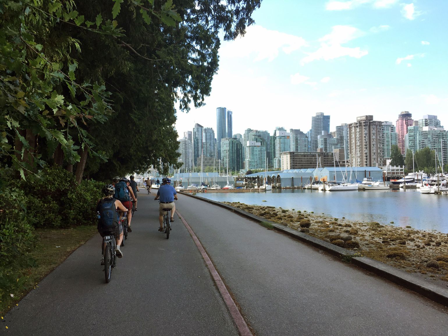 Vancouver fietstocht