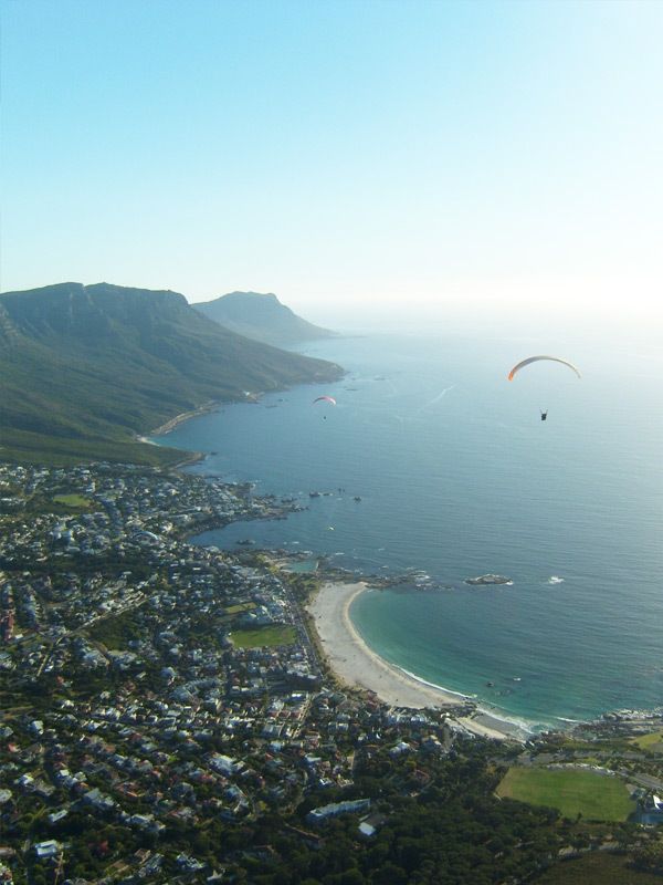 paragliden Kaapstad
