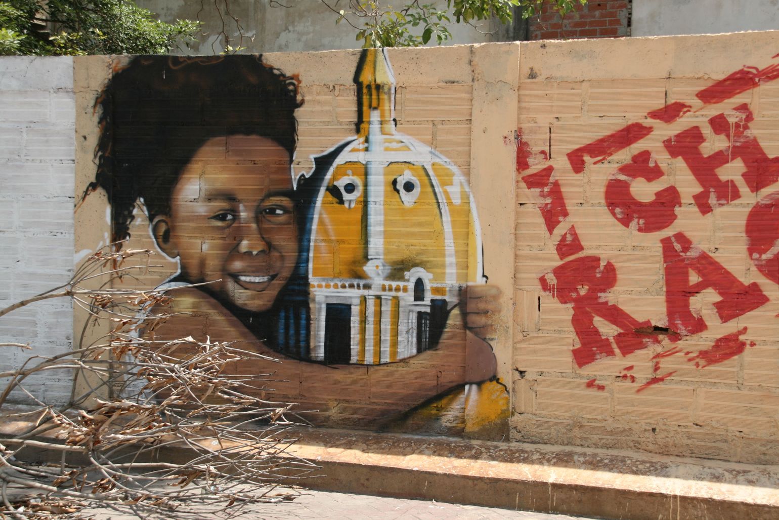Colombia Cartagena street art