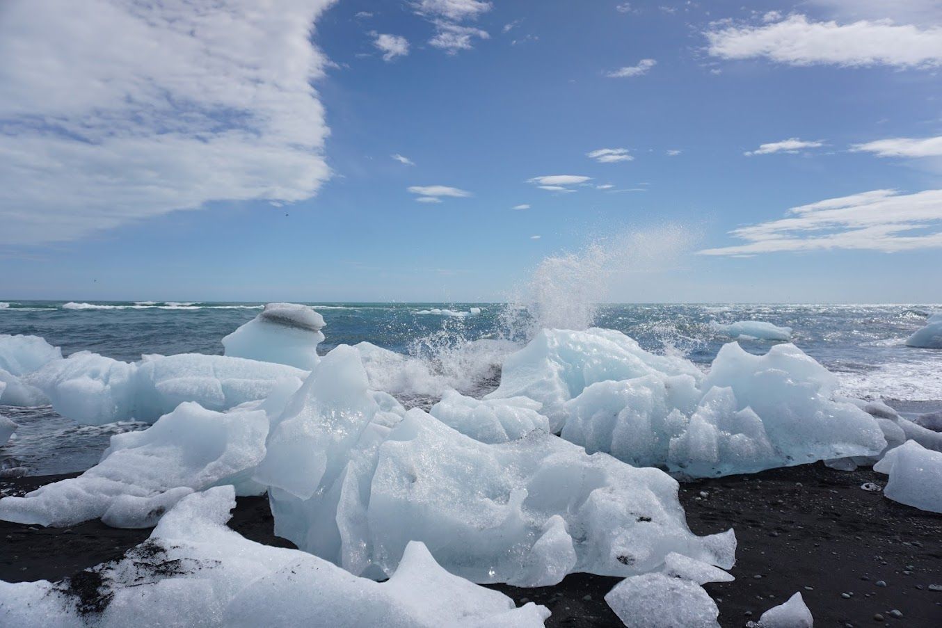 Diamond beach IJsland