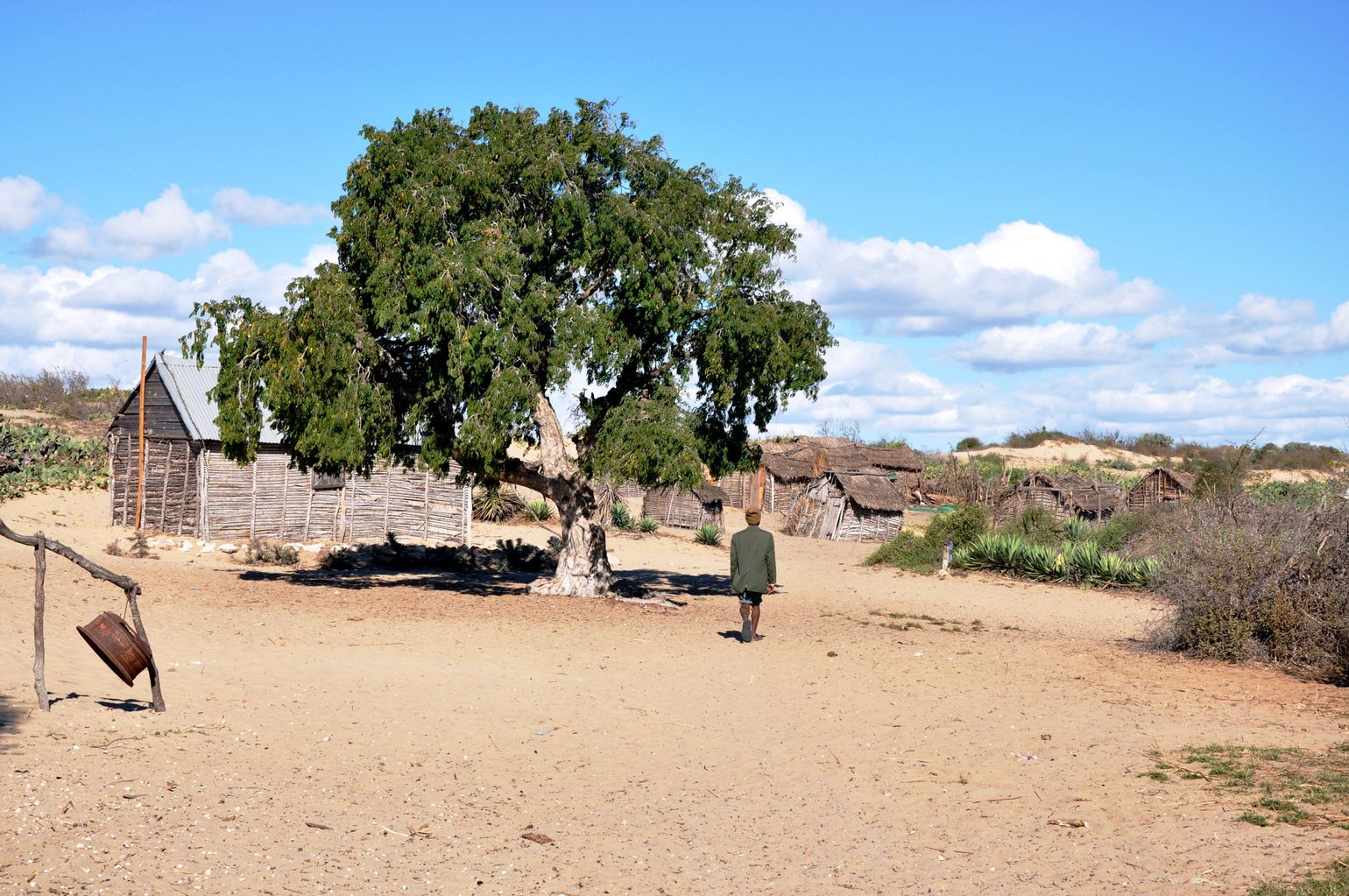 Dorp in Madagascar