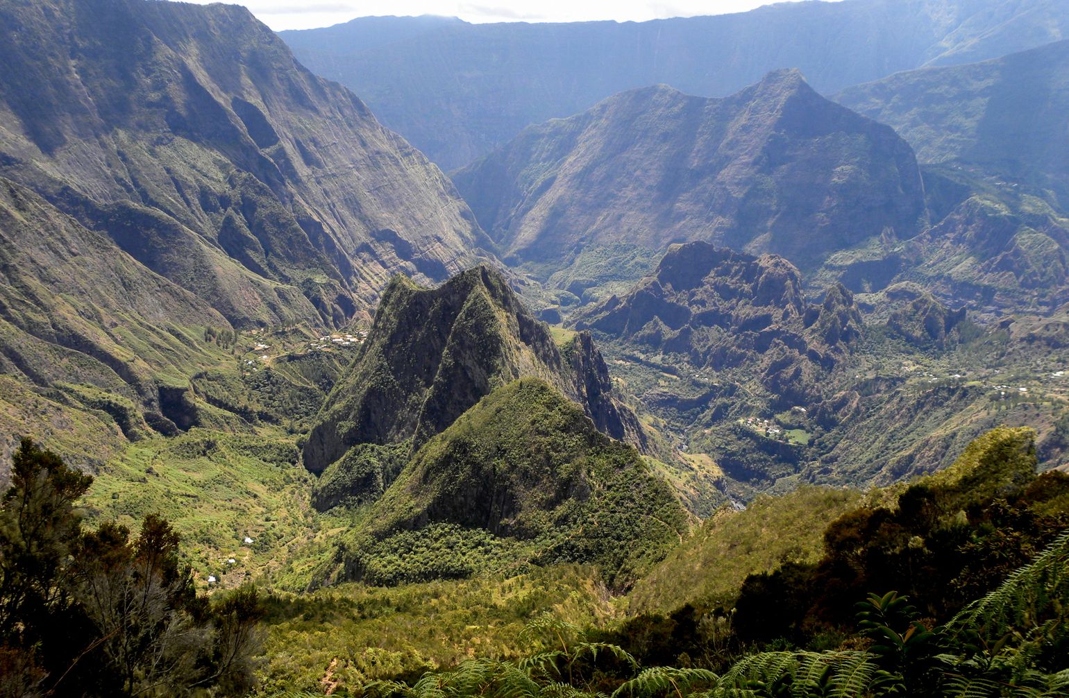 Cirque de Mafate Réunion Afrika eiland AR