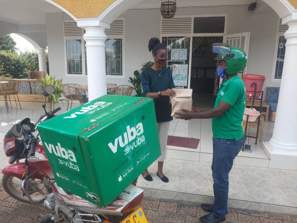 Home delivery in ViaVia Kigali, Rwanda