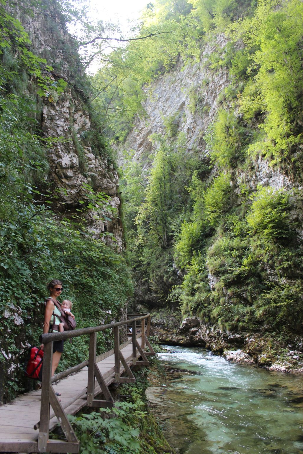 Vintgar-kloof - met camper of campervan op roadtrip in Slovenië