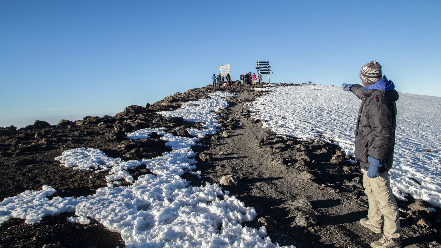 Beklimming van de Kilimanjaro