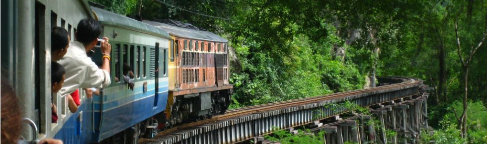 Duurzaam reizen door Thailand met de trein