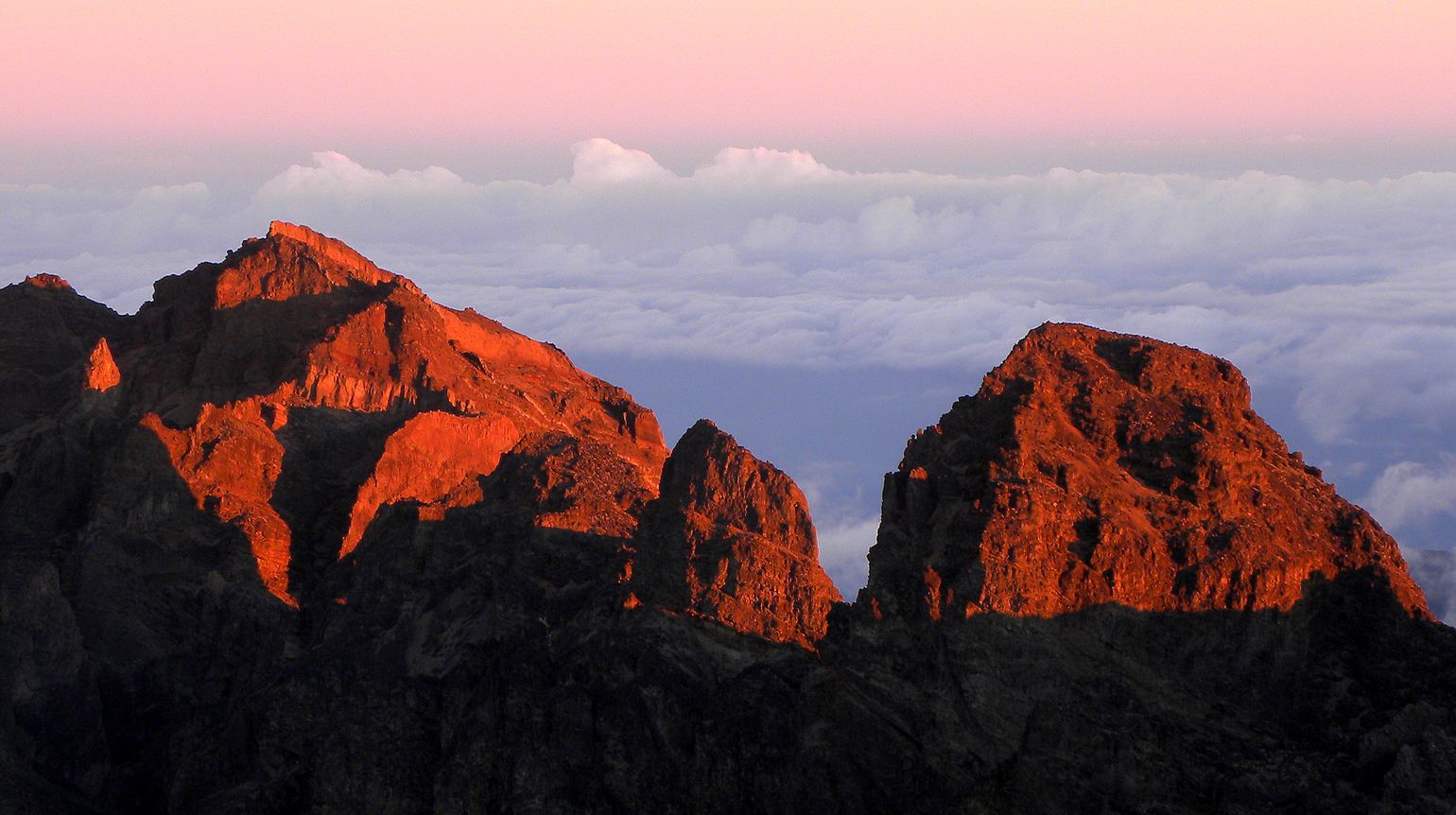 Piton des Neiges Réunion Afrika eiland AR