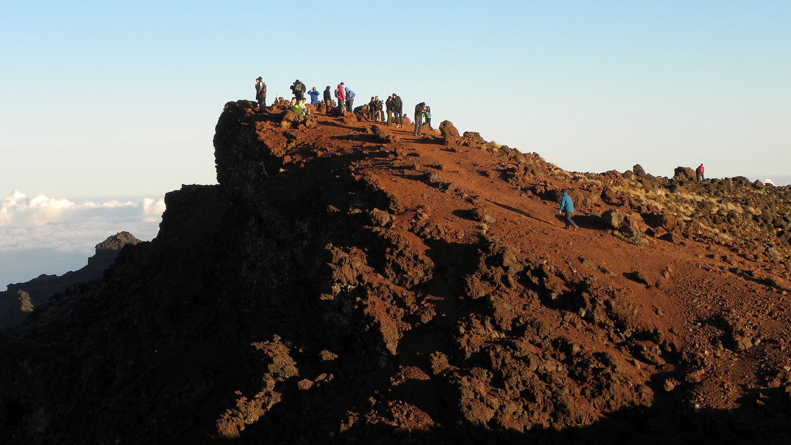 Piton des Neiges Réunion Afrika eiland AR