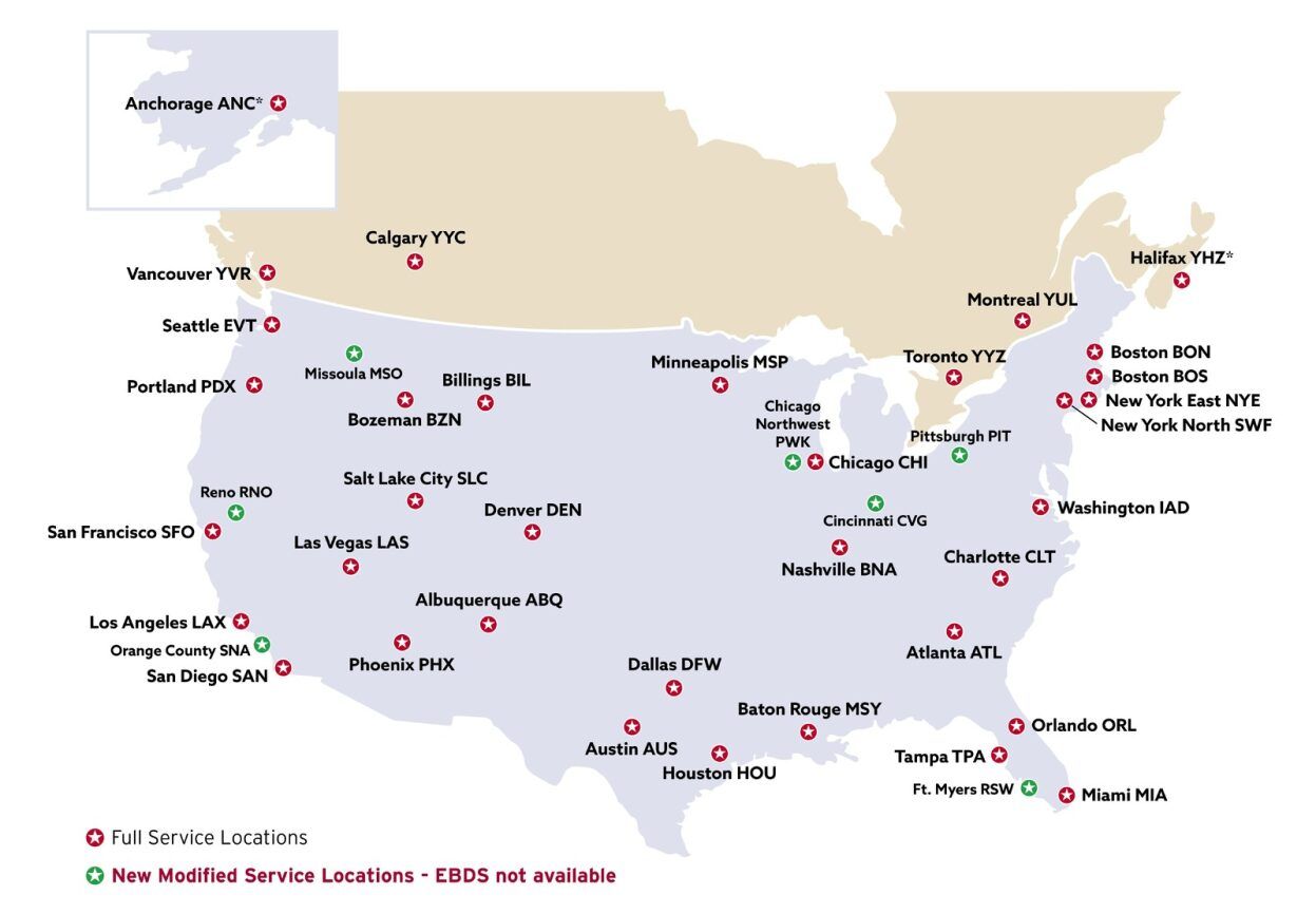 Cruise rental locations