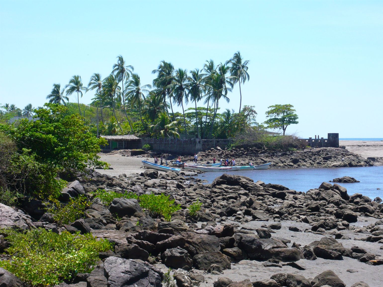 Nicaragua zicht vanop de Cerro Negro