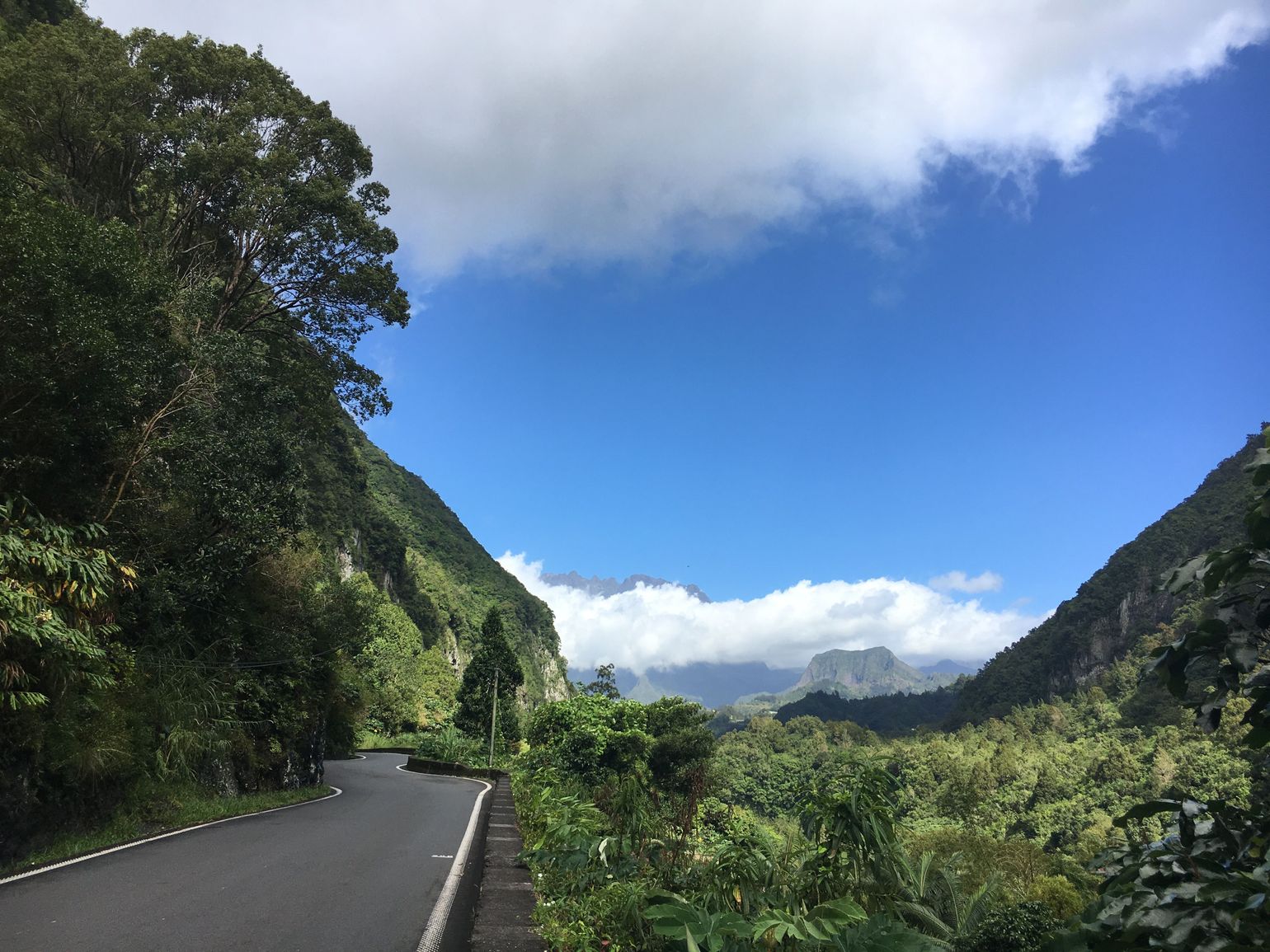 Salazie Réunion Afrika eiland LTT huurauto privéwagen