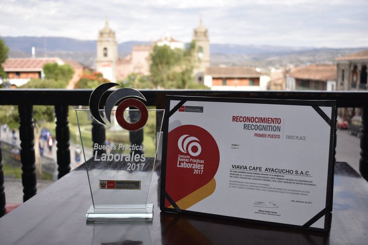 ViaVia Ayacuchi prijs Goede Arbeidsomstandigheden Peru duurzaam