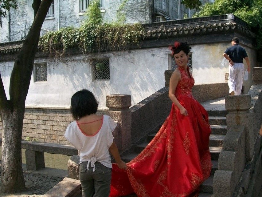 Chinese gewoonte: trouwen in het rood