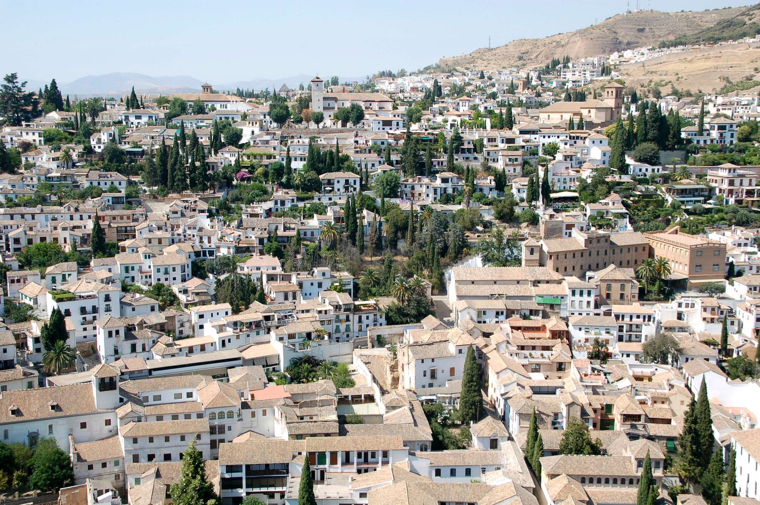 Wit dorp in Andalusië