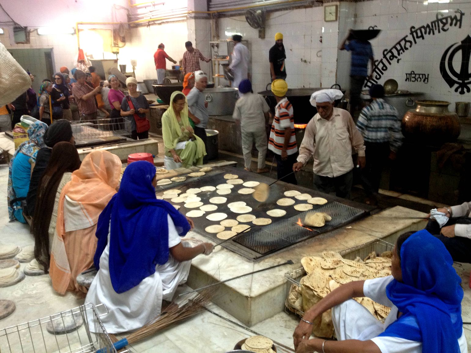 Brood bakken in India