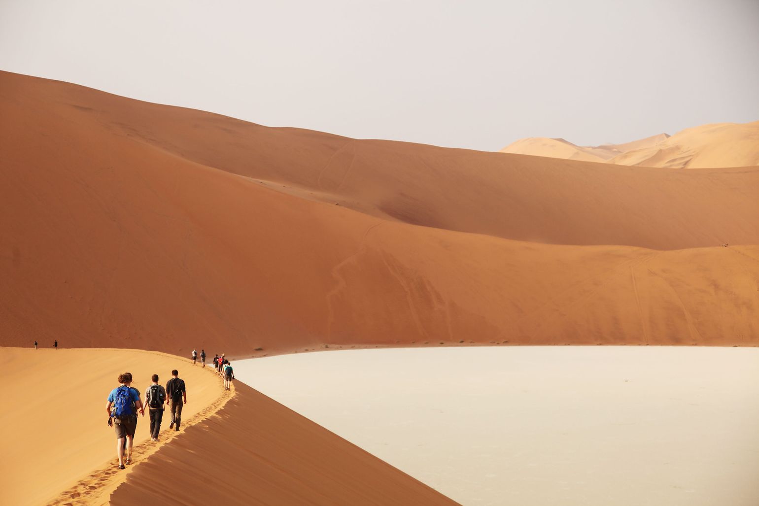 Zandduinen in Namibië