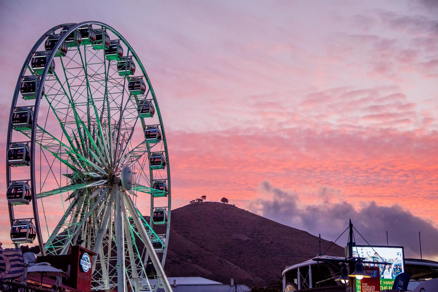 Zuid-Afrika reis zonsondergang 