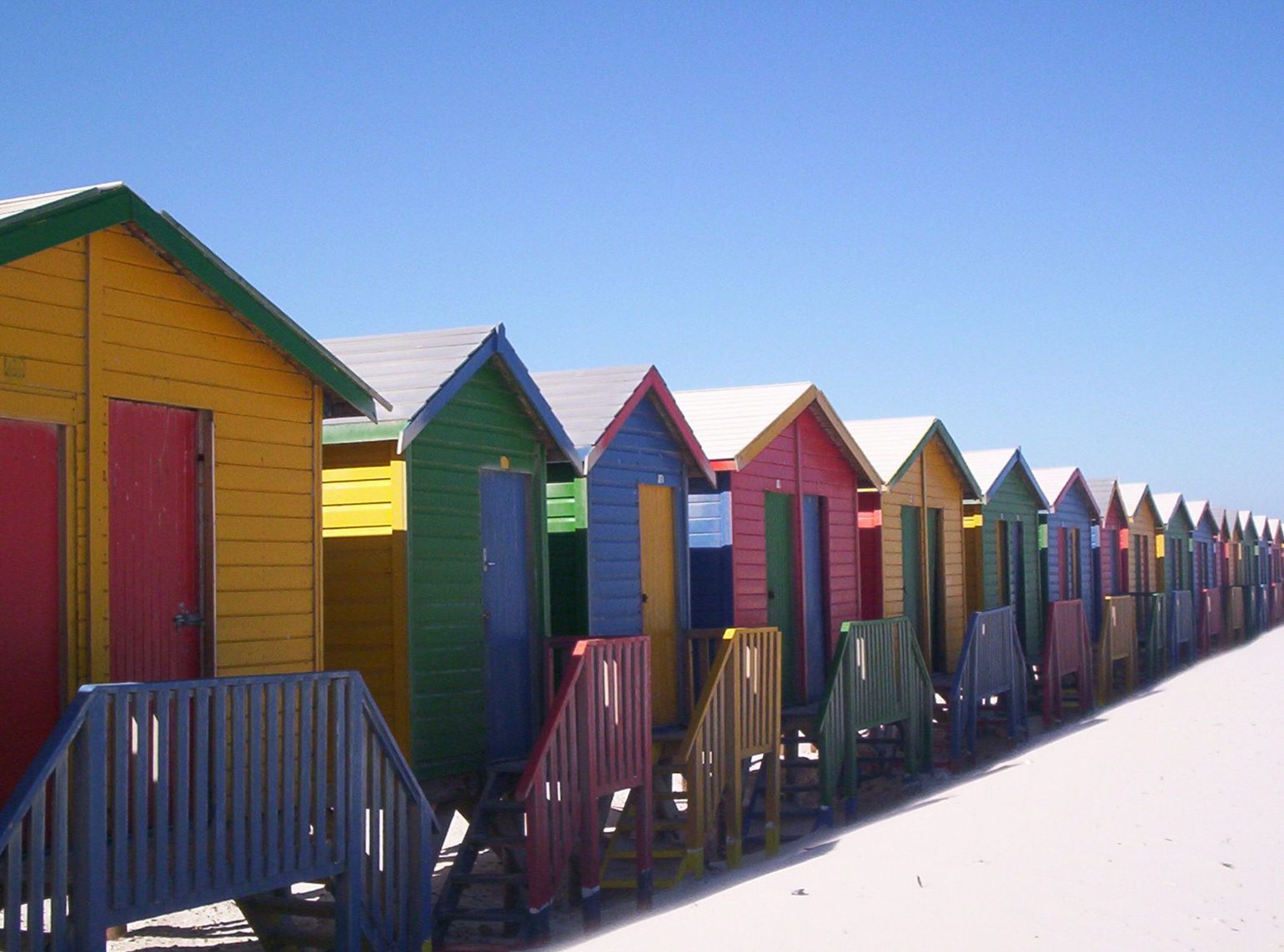 Muizenberg Zuid-Afrika strand reis 