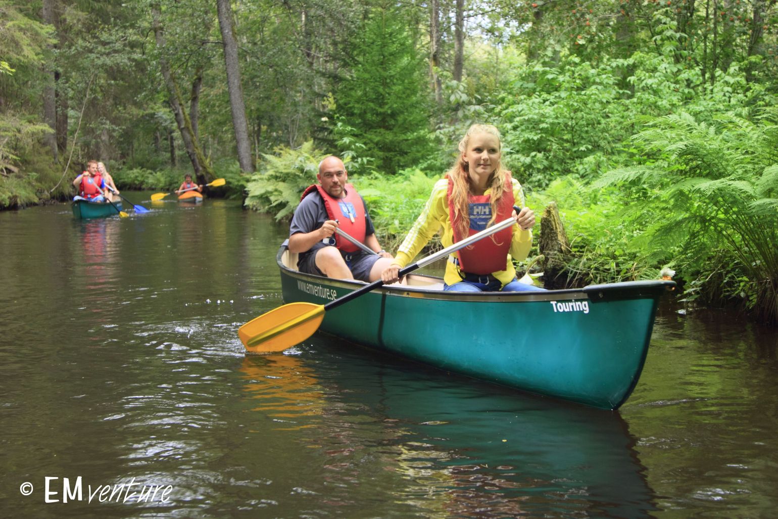 Kayak in Zweden op de Anders Reizen gezinsreis